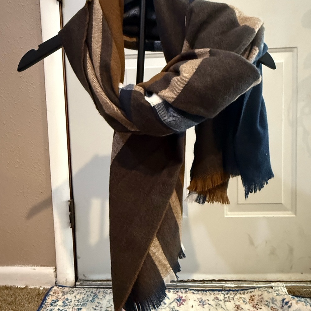 Banana Republic Multi-Color Wool Scarf